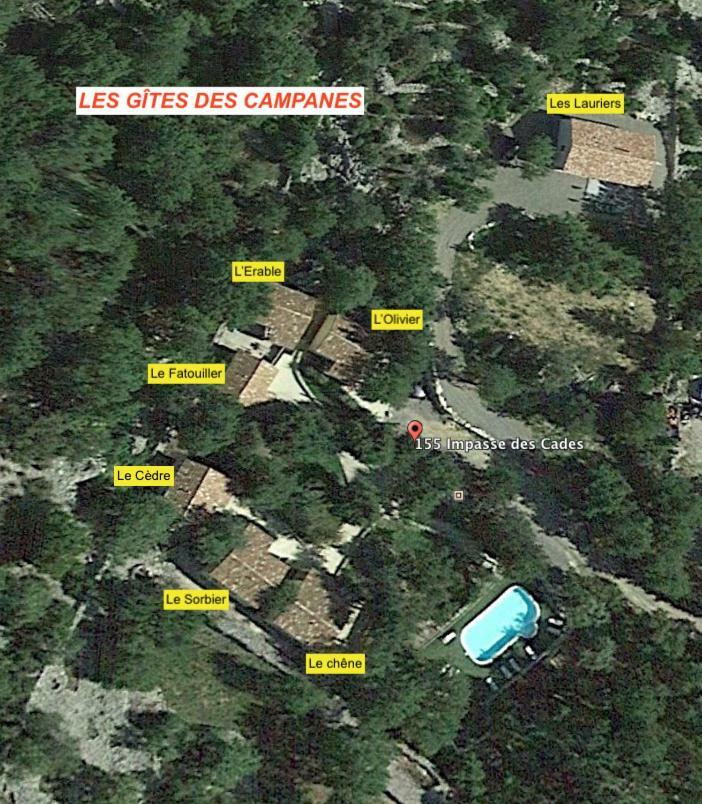 Gites Des Campanes Saint Alban Auriolles Exterior photo